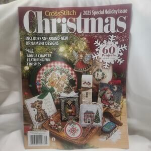 2025 Special Holiday Issue Just Cross Stitch Christmas Magazine 60 Projects B27
